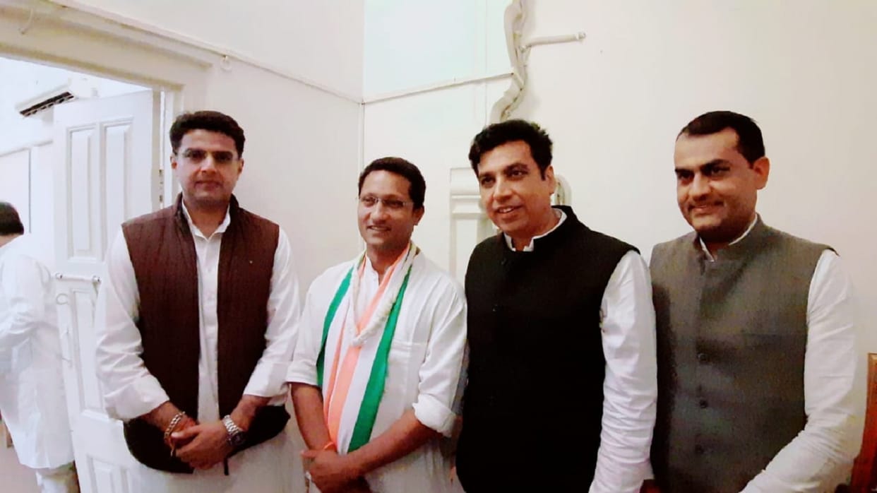 Rajasthan elections 2018: Jolt to BJP in Dholpur, Ritesh Sharma joins Congress