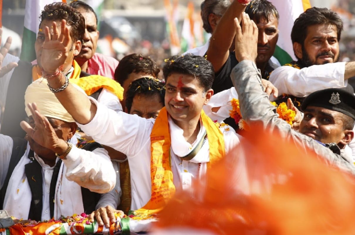 Rajasthan will repeat Madhya Pradesh Sachin pilots rebel