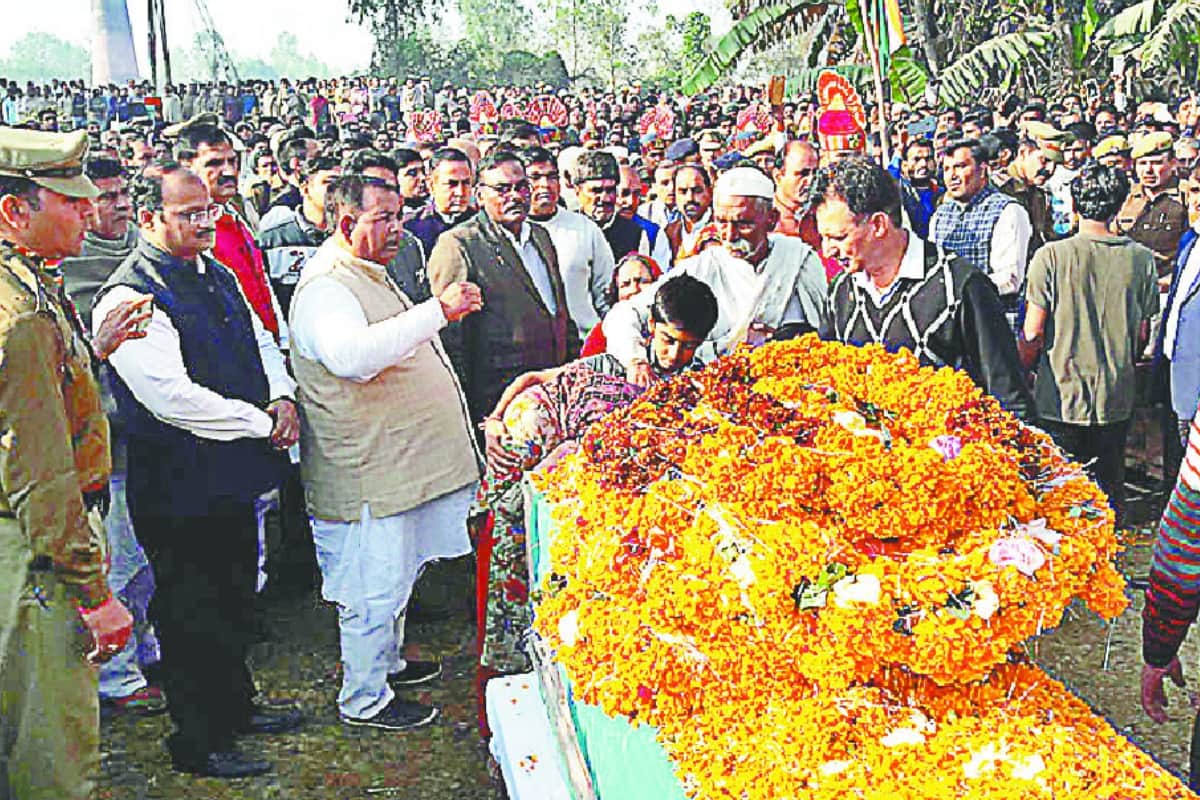 martyr Jabar Singh jammu kashmir had patriotism Since childhood Saharanpur now son wants join army
