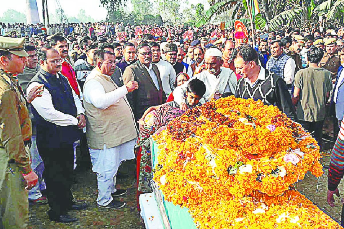 martyr Jabar Singh jammu kashmir had patriotism Since childhood Saharanpur now son wants join army