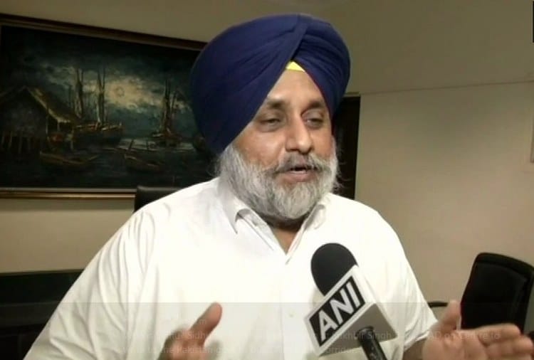 Sukhbir Badal Said, Navjot Sidhu doesn't have any role in to build Kartarpur Corridor