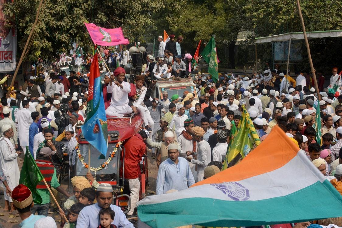 eid e milad un nabi procession in varanasi