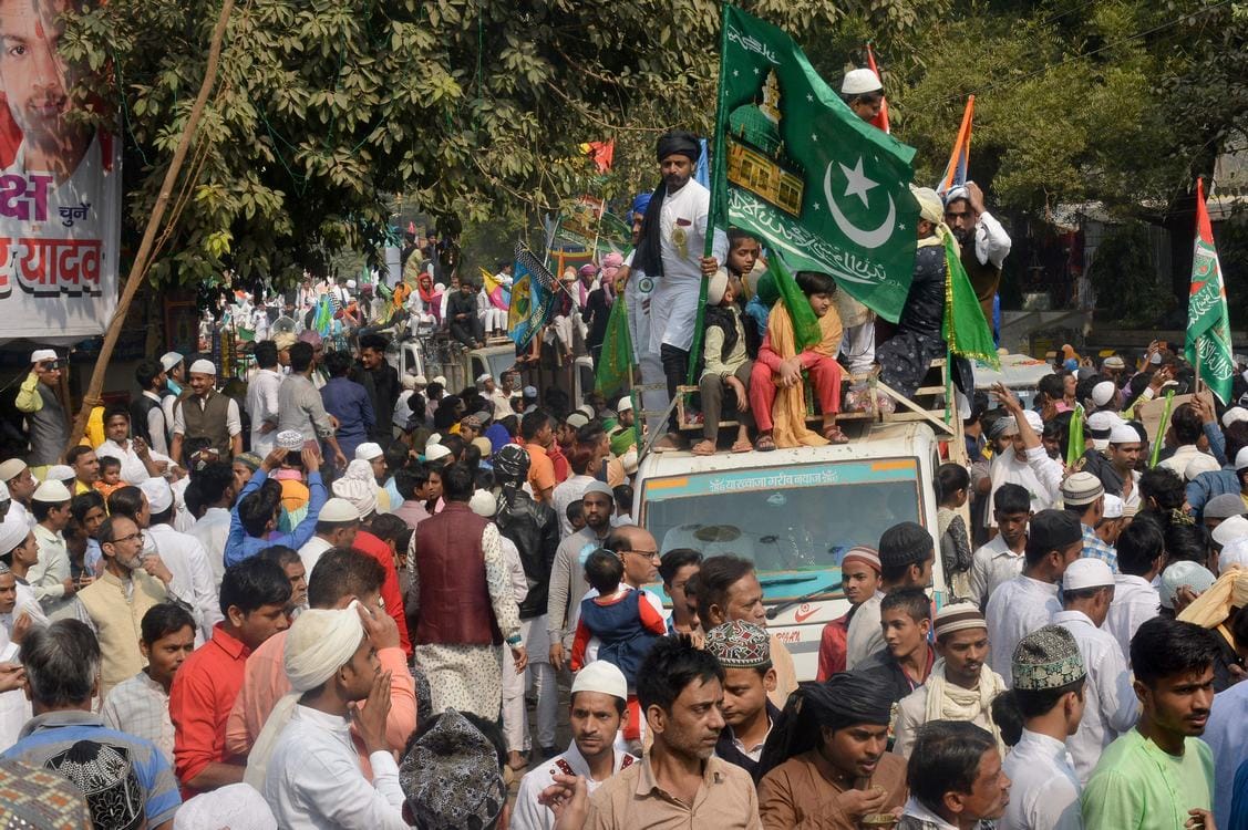 eid e milad un nabi procession in varanasi