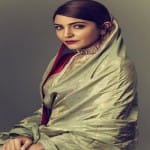 anushka sharma new saree look