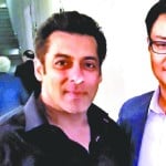 सलमान खान और किरण रिजीजू