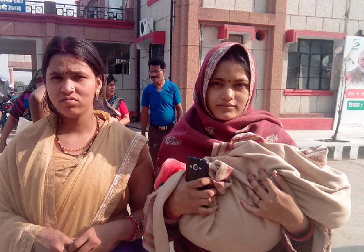 mental and physical health check up of new born in deic center noida
