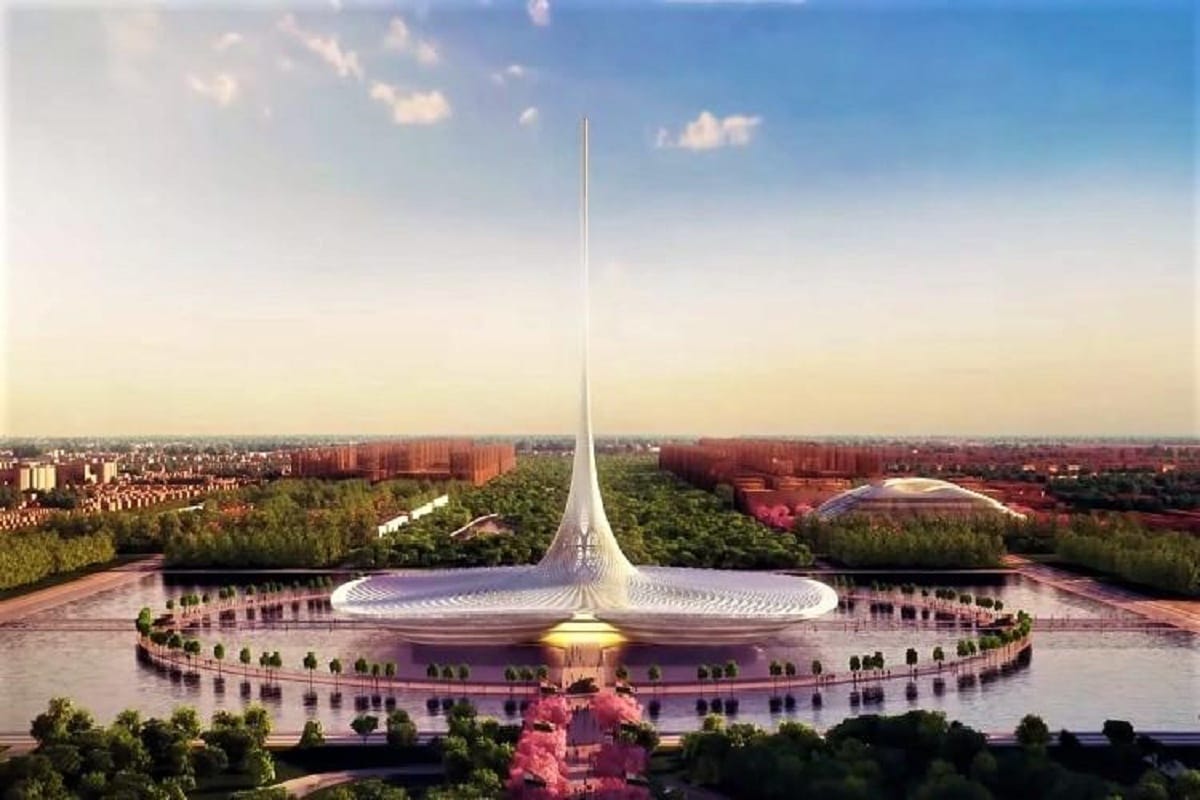 proposed Andhra Pradesh bhawan in AMravati will be 68 metre taller than Statue of Unity