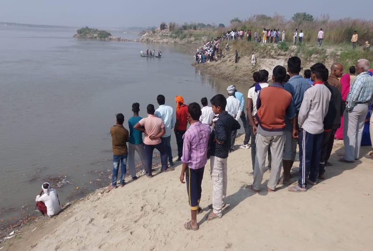 Two boys drowning in Ghaghara river in Basti