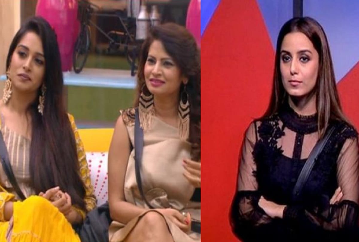 bigg boss 12 deepika kakkar megha dhade and srishty went jail