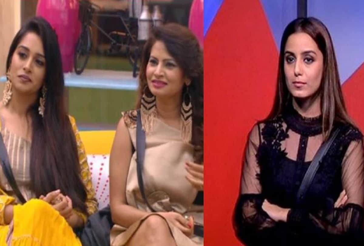 Bigg Boss 12 rohit jasleen matharu and meghan had been in jail in this week