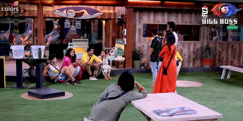 Bigg Boss 12 rohit jasleen matharu and meghan had been in jail in this week