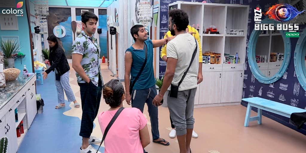 Bigg Boss 12 rohit jasleen matharu and meghan had been in jail in this week