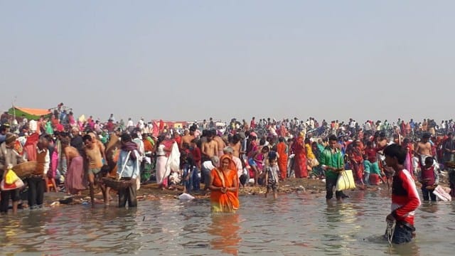 Due to the faith of devotees