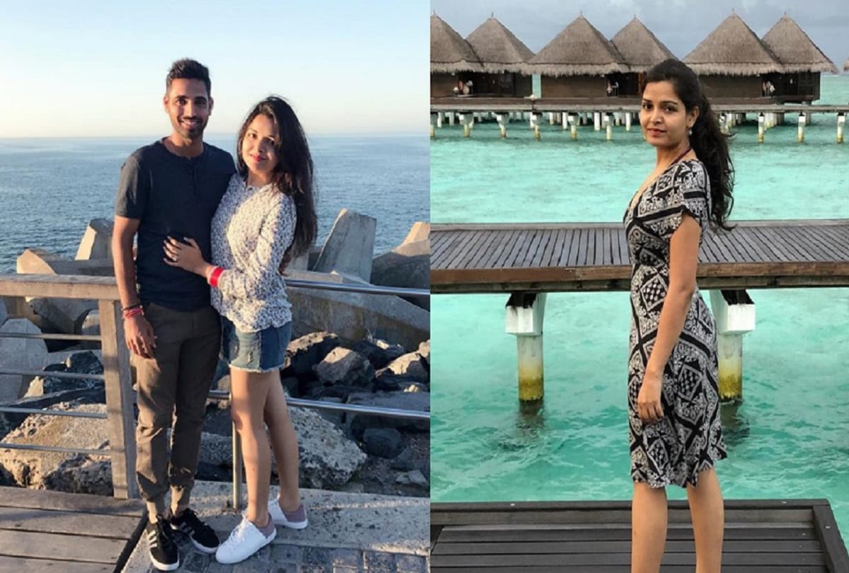 cricketer bhuvneshwar and Nupur will celebrate the first anniversary of marriage in Australia today