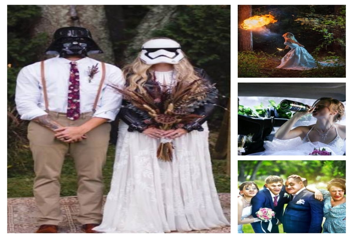 10 Unbelievable wedding moments photos makes you laugh loud