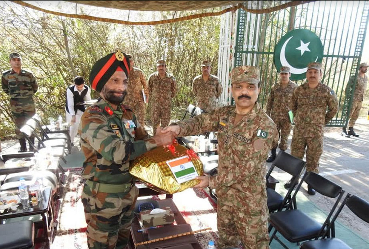 india pakistan flag meeting at chaka da bagh poonch jammu kashmir