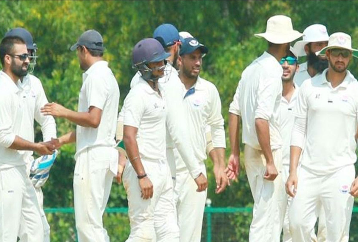 jammu kashmir ranji team won match against tripura in srinagar ground