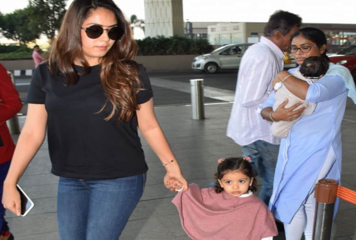 mira rajput share cute photo of her son zain and daughter misha