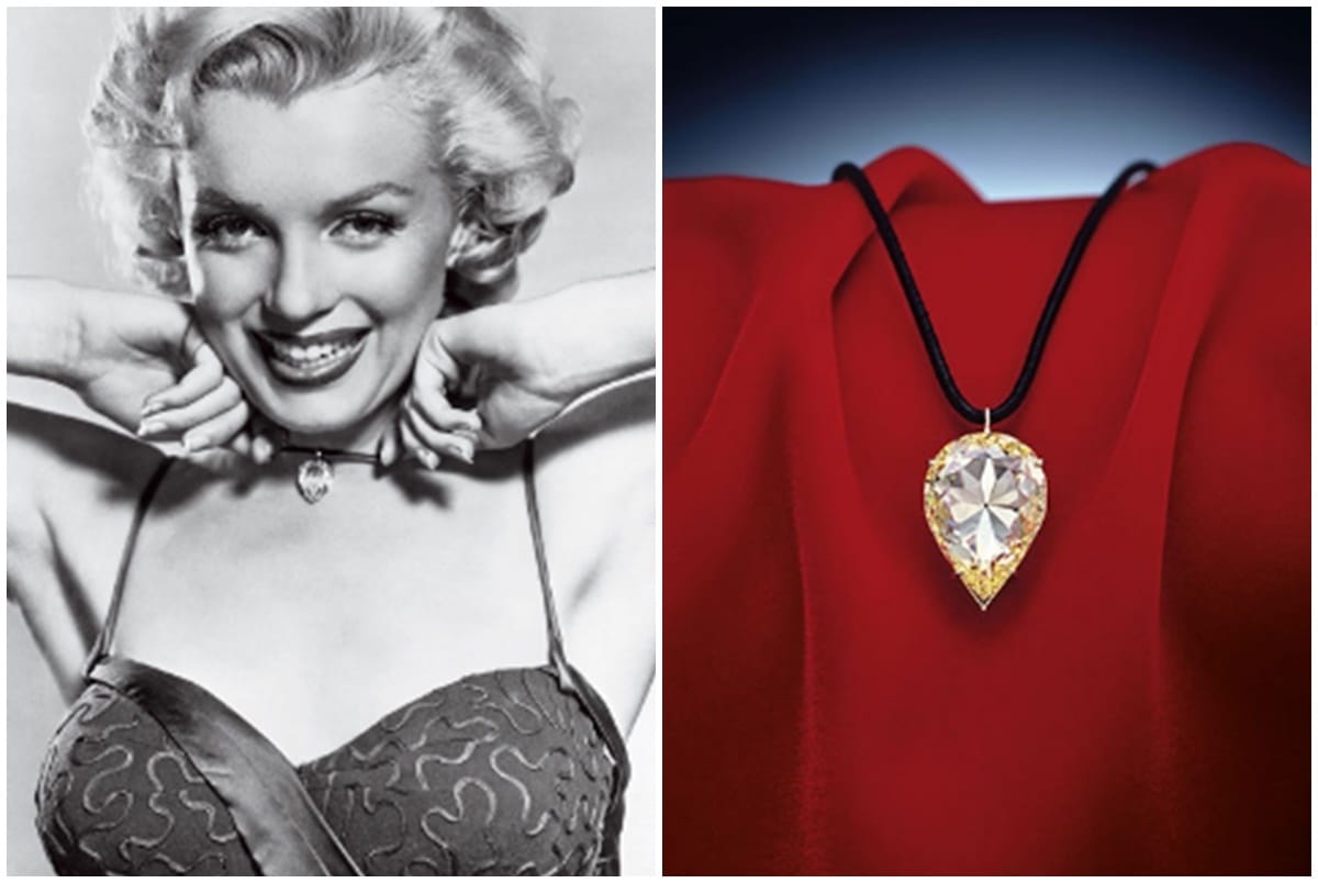 The Moon of Baroda once wore by Marilyn Monroe will go under hammer