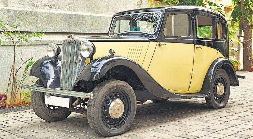 Mf hussain vintage car morris 8 sold in rupees 17.7lakh