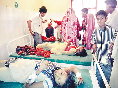 Dozens injured pilgrims injured in trolley
