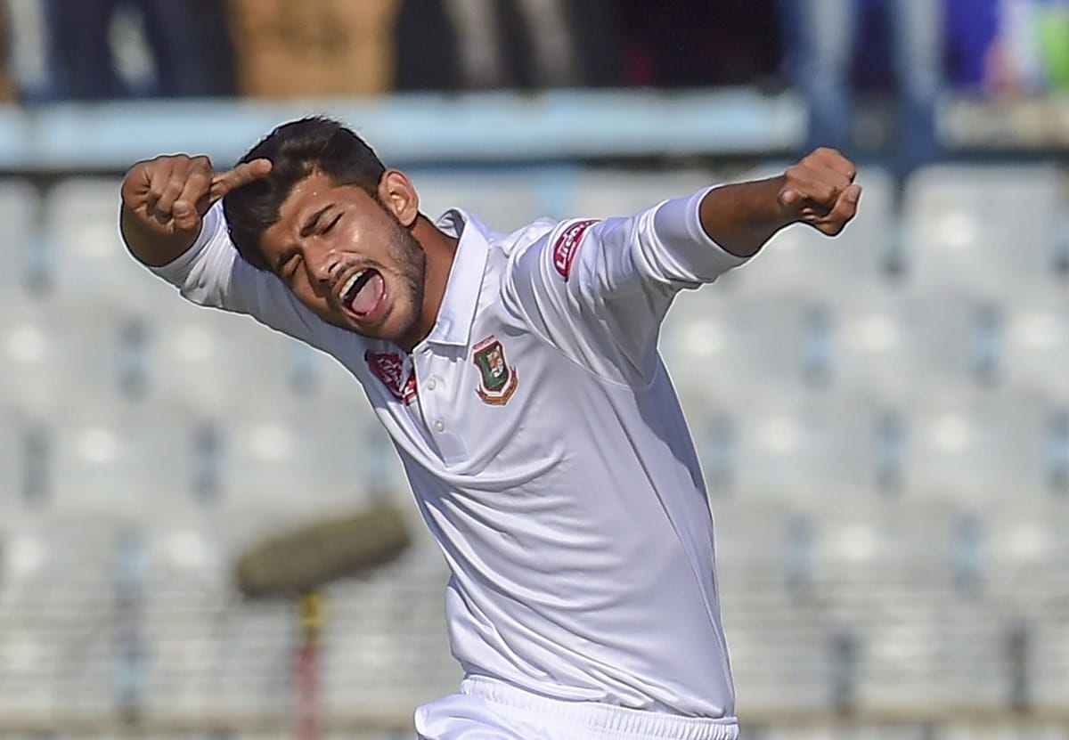 nayeem hasan creates history but bowlers make west indies comeback