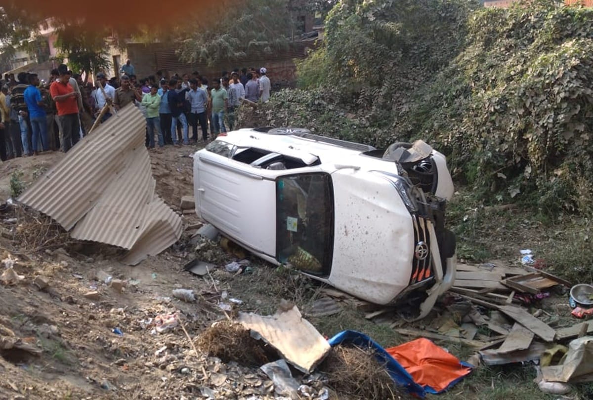 two people died in a road accident on national highway in jaypur