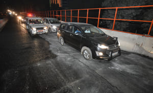 High court flyover opens to Prayagraj, one lane open