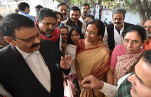 Cabinet Minister Dr Rita Joshi surrenders in special court