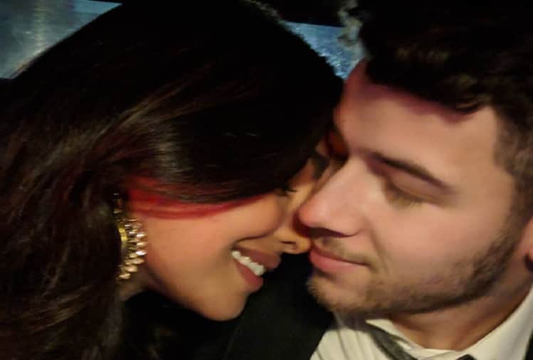 Priyanka Chopra welcomed would be husband in India with romantic picture