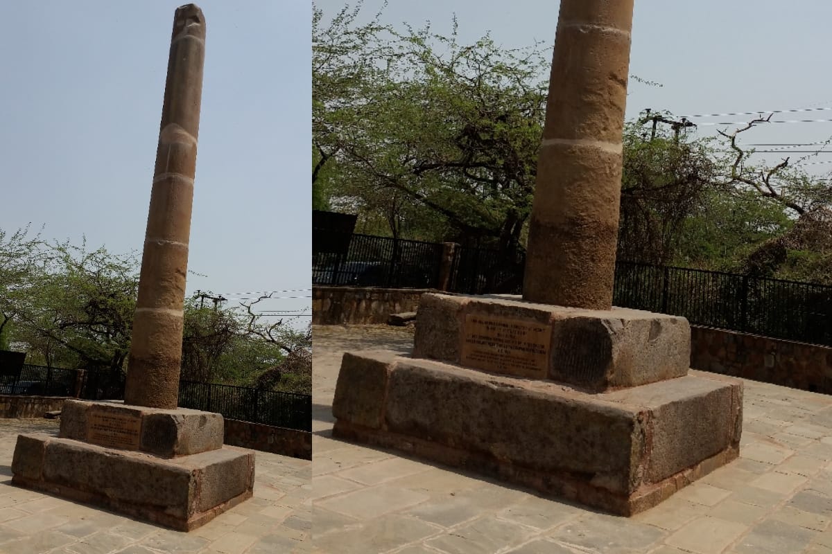 Ashok stambh was in meerut before shifted to delhi by firoz shah tughlaq