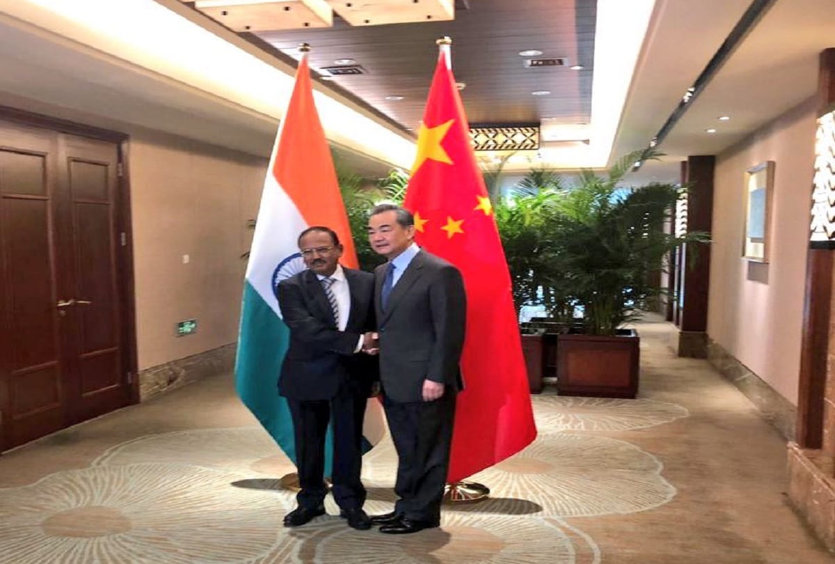 ajit doval and china foreign minister wang yi talks on Indo-China border