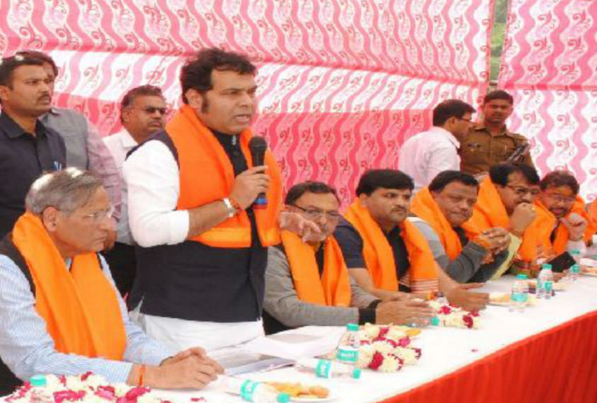 up minister shrikant sharma's statement on ram mandir construction in ayodhya