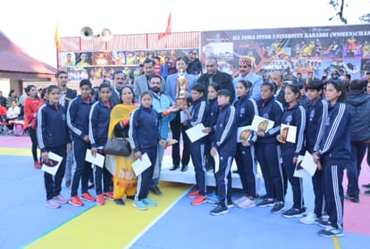 hpu team shimla won All India Women's Inter University Kabaddi championship