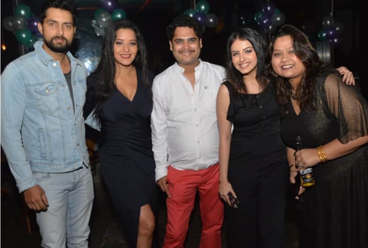 Bhojpuri actress Monalisa celebrated her 36th birthday with husband Vikrant Singh Rajput