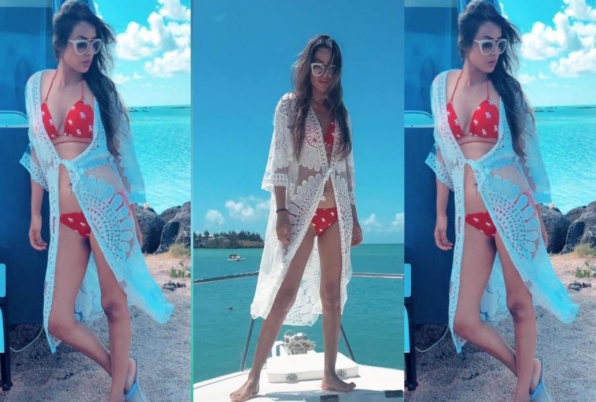 nia sharma swimsuit pics viral on social media