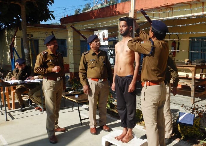 On the second day, out of 53 candidates, only seven took part in physical examination