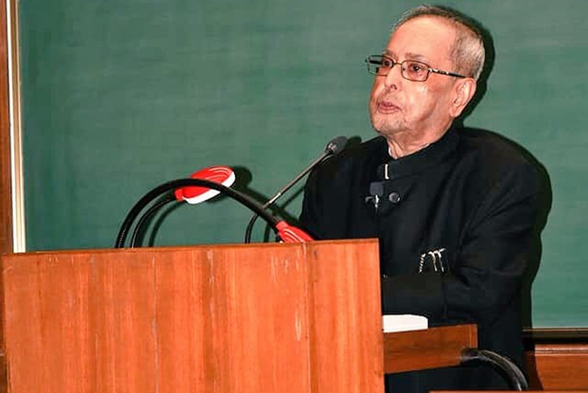 pranab mukherjee says Be careful while sharing information on social media