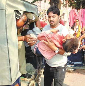Two students from the collision of the MLA's car in the energy minister's convoy