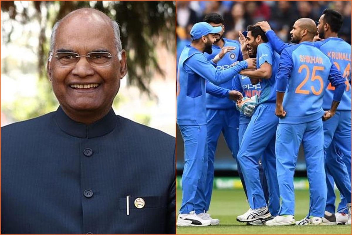 Ram Nath Kovind becomes the first Indian President to watch cricket match in foreing