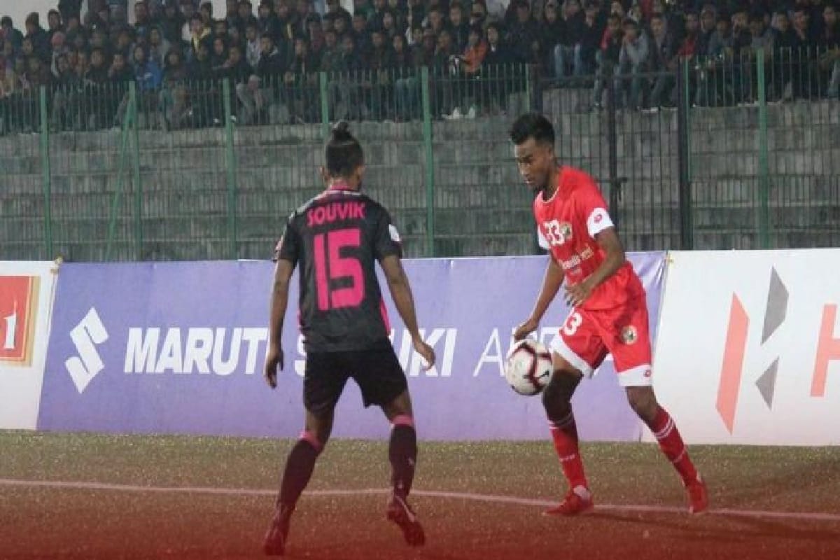 shillong lajong and minerva match drawn by 2-2 in i league 2018