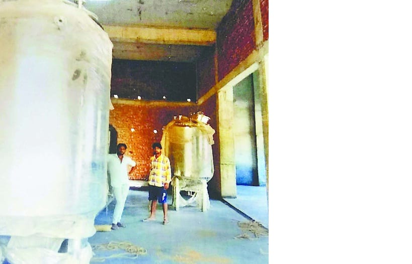 The first beer factory in the mountain prepared in the Sinai