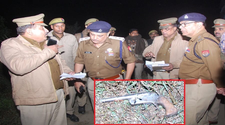 Encounter in muzaffarnagar and arrested of five accused in uttar pradesh