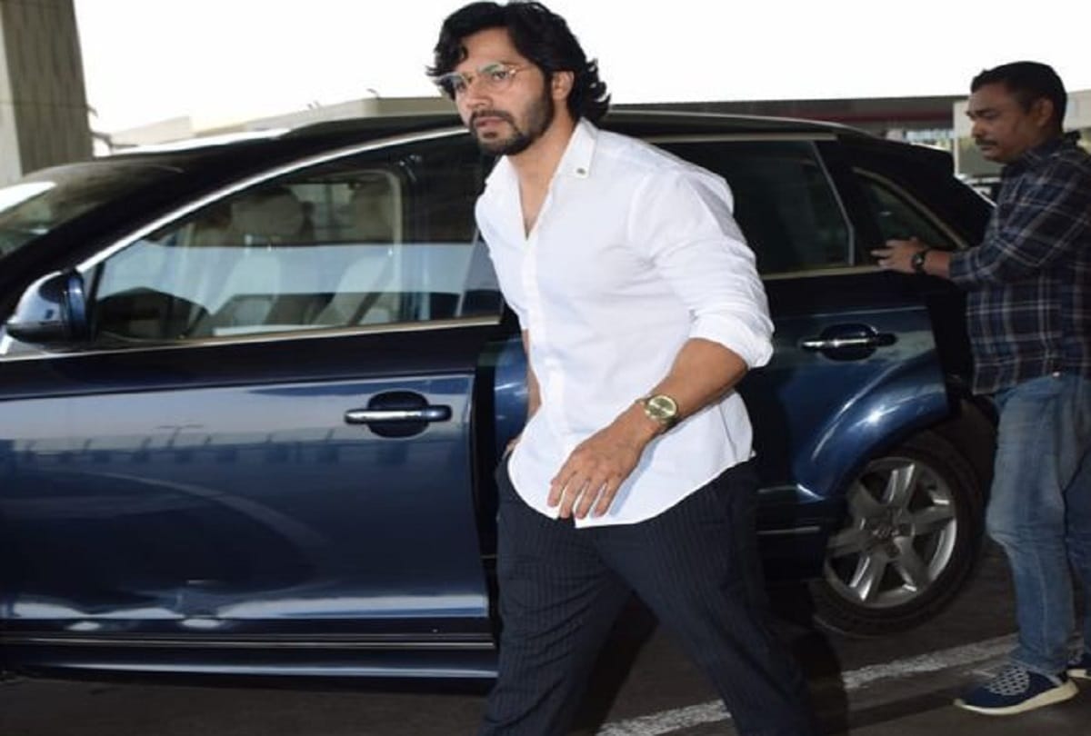 varun dhawan spotted with girlfriend natasha dalal with david dhawan