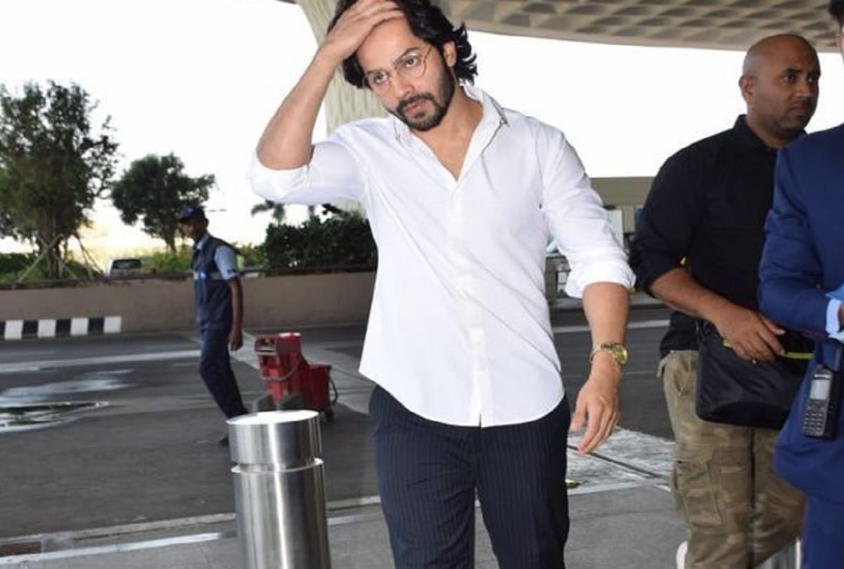 varun dhawan spotted with girlfriend natasha dalal with david dhawan
