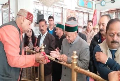 Virbhadra Singh statement at Chamunda temple kangra