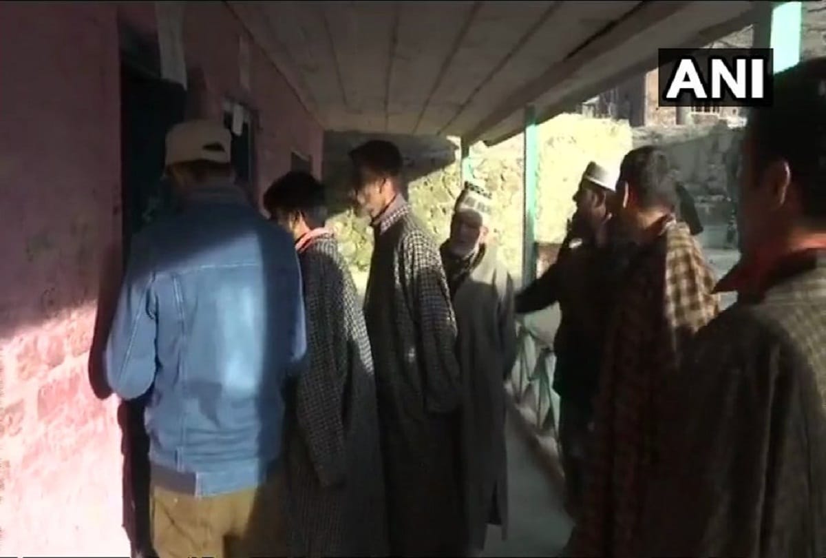 jammu kashmir third phase panchayat election voting
