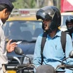 traffic police checking license