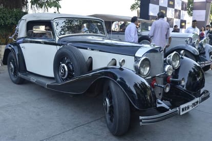 Mercedes benz classic car rally will be held in december