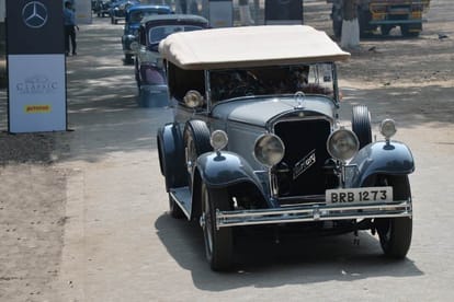 Mercedes benz classic car rally will be held in december
